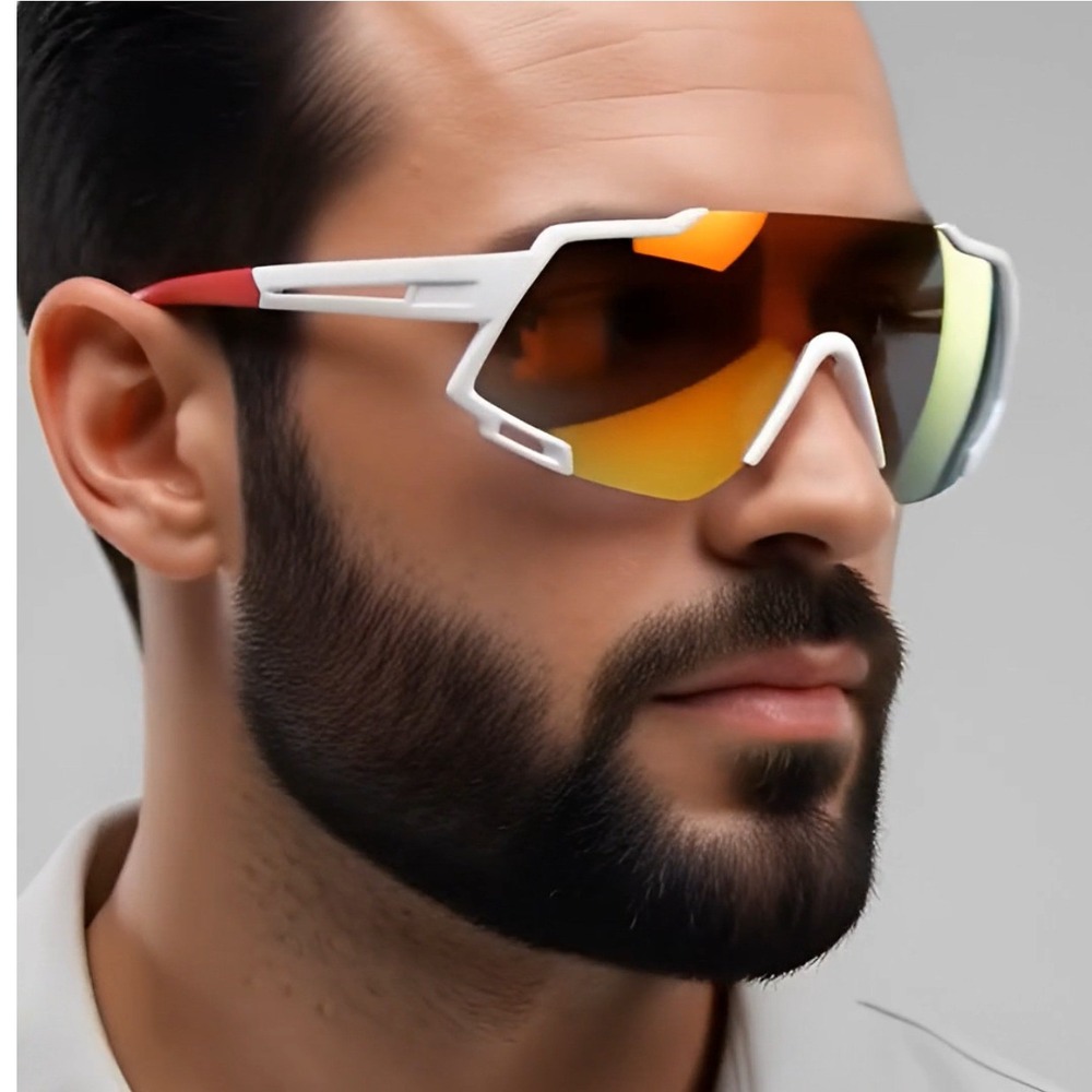 Mountain Bike Glasses for Men Cycling Glasses with Interchangeable Photochromic